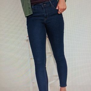 NEW OLD NAVY Dark-Wash Super Skinny Jeans